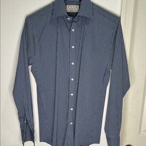 PINK Victoria's Secret Blue Checkered Men's Shirt 15